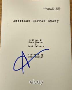 Sarah Paulson Signed Autograph American Horror Story Full Pilot Script