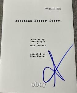 Sarah Paulson Signed Autograph American Horror Story Full Pilot Script
