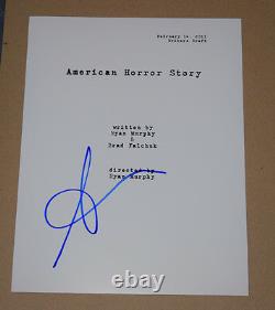 Sarah Paulson Signed Autographed American Horror Story Pilot Episode Script COA