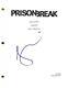 Sarah Wayne Callies Signed Prison Break Pilot Script Authentic Autograph Holo
