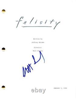 Scott Speedman Signed Autograph Felicity Pilot Script Screenplay with Keri Russell