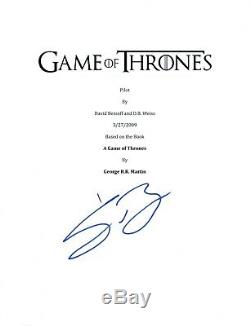 Sean Bean Signed Autographed Game of Thrones Pilot Episode Script COA