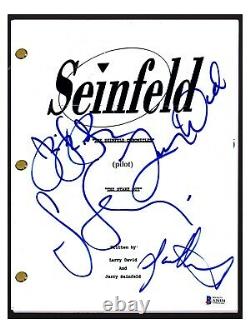 Seinfeld Cast Signed Pilot Script x4 Jerry Larry David Julia Jason Beckett COA