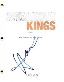 Serinda Swan Signed Breakout Kings Pilot Script Authentic Autograph Pts Coa