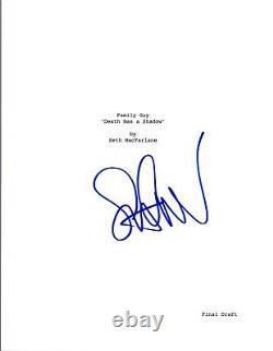 Seth Green Signed Autographed FAMILY GUY Pilot Episode Script VD