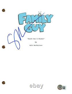 Seth MacFarlane Signed Autograph Family Guy Pilot Episode Script Beckett COA