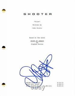 Shantel Vansanten Signed Autograph Shooter Full Pilot Script Ryan Phillippe