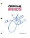 Shemar Moore Signed Autograph Criminal Minds Full Pilot Script Derek Morgan