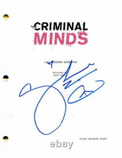 Shemar Moore Signed Autograph Criminal Minds Full Pilot Script Derek Morgan