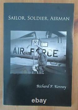 Signed LOCKHEED P-38 PILOT BOOK 82ND FIGHTER GROUP 95th squadron richard kenney