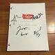 Silicon Valley Signed Pilot Script By 4 Cast Thomas Middleditch Amanda Crew