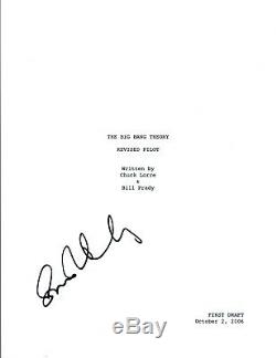 Simon Helberg Signed Autographed THE BIG BANG THEORY Pilot Episode Script COA VD