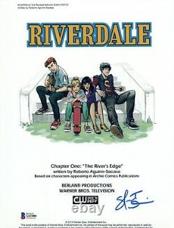 Skeet Ulrich Signed Autographed Riverdale Pilot Script Proof Beckett BAS COA