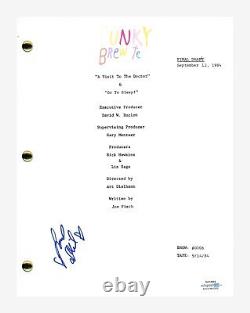 Soleil Moon Frye Signed Autographed Punky Brewster Pilot Episode Script ACOA COA