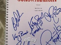 Sons Of Anarchy (pilot) Signed Hunnam Perlman Sagal Rossi Hurst Full Script