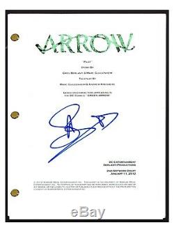 Stephen Amell Signed Autographed ARROW Pilot Episode Script COA