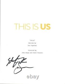 Sterling K Brown Signed Autographed THIS IS US Full Pilot Episode Script COA