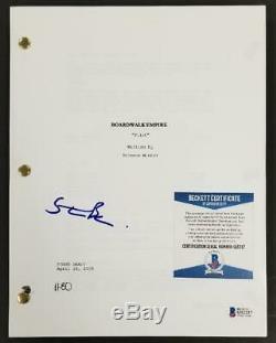 Steve Buscemi signed Boardwalk Empire TV Show Pilot Script Autograph BAS COA