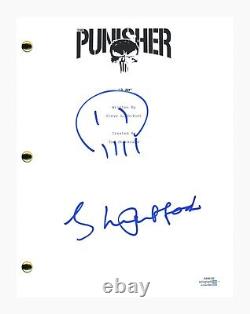 Steve Lightfoot Signed Autographed THE PUNISHER Pilot Script Showrunner ACOA COA