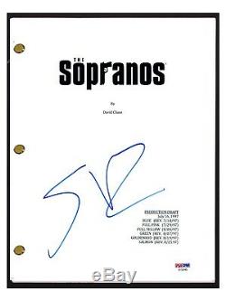 Steven Van Zandt Signed Autograph THE SOPRANOS Pilot Episode Script PSA/DNA COA