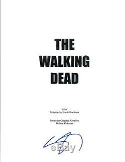 Steven Yeun Signed Autographed THE WALKING DEAD Pilot Episode Script COA