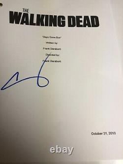Steven Yeun Signed Autographed The Walking Dead Full Pilot Episode Script Proof