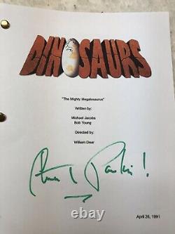 Stuart Pankin Dinosaurs Earl Signed Autographed Pilot Full Episode Script