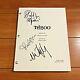 TABOO SIGNED FULL PILOT EPISODE SCRIPT BY 3 CAST withPROOF PHOTOS OONA CHAPLIN