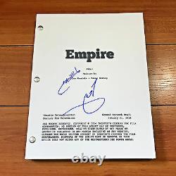 TERRENCE HOWARD SIGNED EMPIRE FULL PILOT SCRIPT with CHARACTER NAME EXACT PROOF