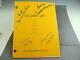 THE GOLDEN GIRL Script Pilot #001 Autographed by The 4 Star Ladies
