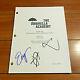 THE UMBRELLA ACADEMY SIGNED PILOT SCRIPT BY 3 CAST with PROOF AIDAN GALLAGHER