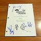 THE UMBRELLA ACADEMY SIGNED PILOT SCRIPT BY 5 CAST with PROOF AIDAN GALLAGHER