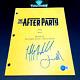 TIFFANY HADDISH & JACK WHITEHALL SIGNED THE AFTERPARTY PILOT SCRIPT with BAS COA