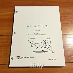 TOM GOODMAN HILL SIGNED HUMANS FULL 56 PAGE PILOT EPISODE SCRIPT with COA