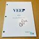 TONY HALE SIGNED VEEP FULL PAGE PILOT EPISODE SCRIPT with BECKETT BAS COA