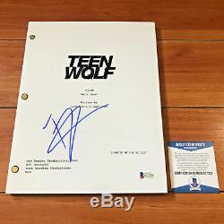 TYLER POSEY SIGNED TEEN WOLF FULL 38 PAGE PILOT SCRIPT with BECKETT BAS COA