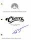 Ted Danson Signed Autograph Cheers Pilot Script Woody Harrleson, Kirstie Alley