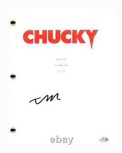 Teo Briones Signed Autographed Chucky Pilot Script Screenplay Horror ACOA COA