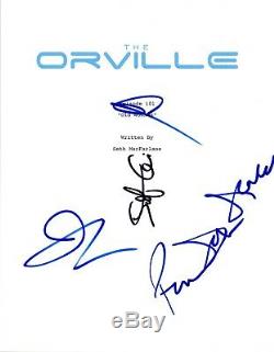 The Orville Cast Signed Autographed Pilot Script by Adrianne Palicki + 3 COA