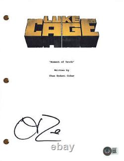 Theo Rossi Signed Autograph Luke Cage Pilot Episode Script Beckett COA