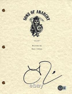 Theo Rossi Signed Autograph Sons of Anarchy Pilot Script Screenplay Beckett COA