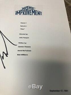 Tim Allen Home Improvement Signed Autographed Pilot Full Episode Script