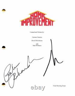 Tim Allen & Patricia Richardson Signed Autograph Home Improvement Pilot Script