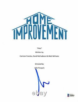 Tim Allen Signed Autograph Home Improvement Pilot Script Beckett Bas 3