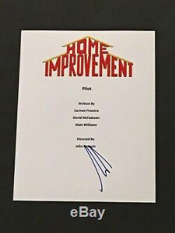 Tim Allen Signed Home Improvement Pilot Episode Full Script Proof