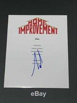 Tim Allen Signed Home Improvement Pilot Episode Full Script Proof Psa Coa