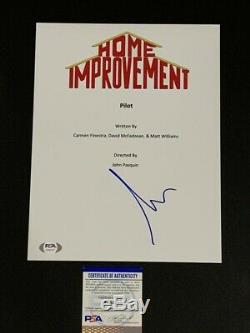 Tim Allen Signed Home Improvement Pilot Episode Full Script Proof Psa Coa
