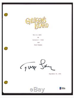 Tina Louise Signed Autograph GILLIGAN'S ISLAND Pilot Episode Script Beckett COA