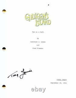 Tina Louise Signed Autograph Gilligan's Island Full Pilot Script Very Rare