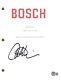 Titus Welliver Signed Autograph Bosch Pilot Script Full Screenplay Beckett COA